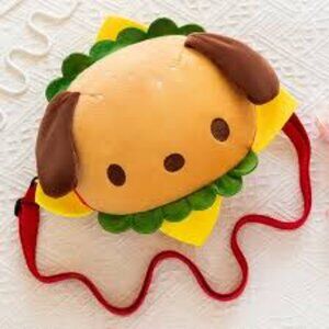 Pochacco Hamburger Plush Bag